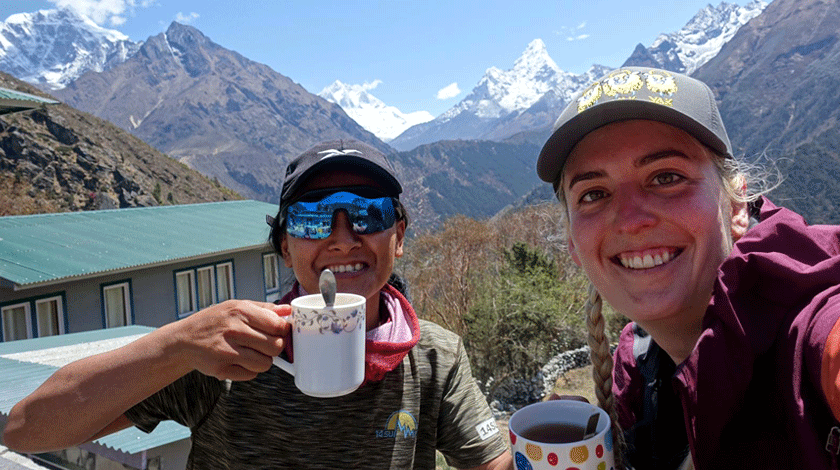 Diku Sherpa female guide 