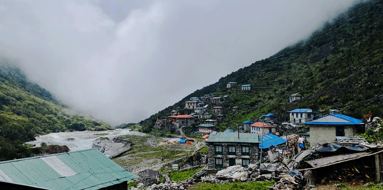 Tsho Rolpa Na village