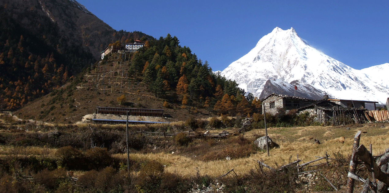 serang gompa manaslu trek