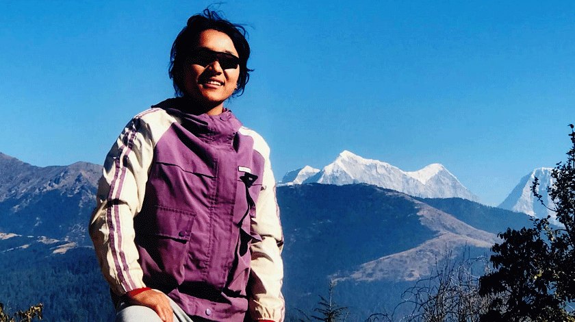 Doma sherpa female guide